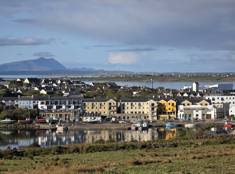 Belmullet town and harbour