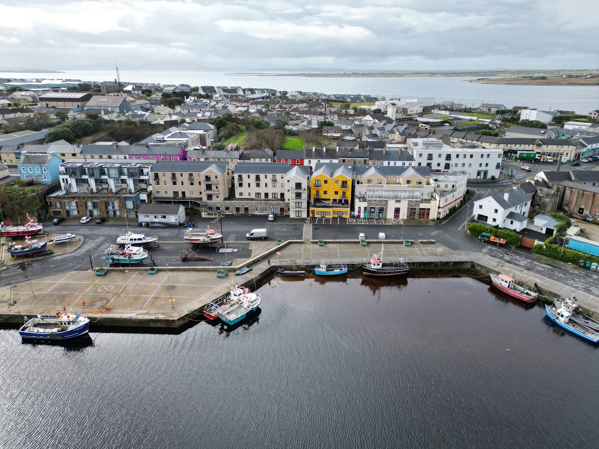 Belmullet from the water