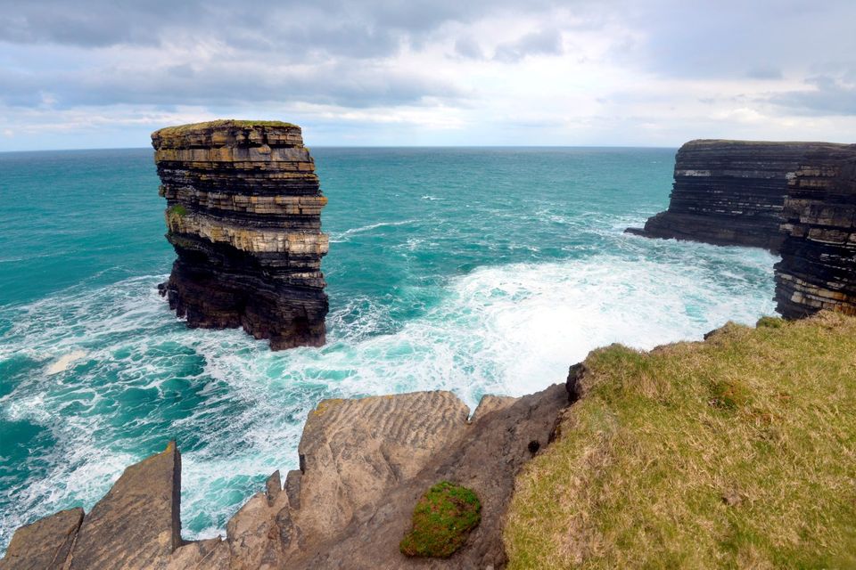 Mayo sea stacks and cliffs
