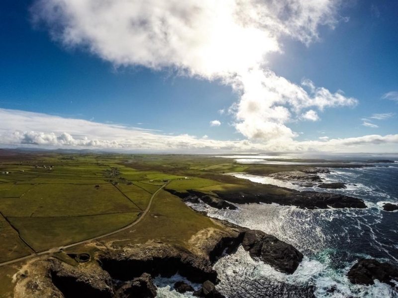 Doonamo Point, Erris coastline